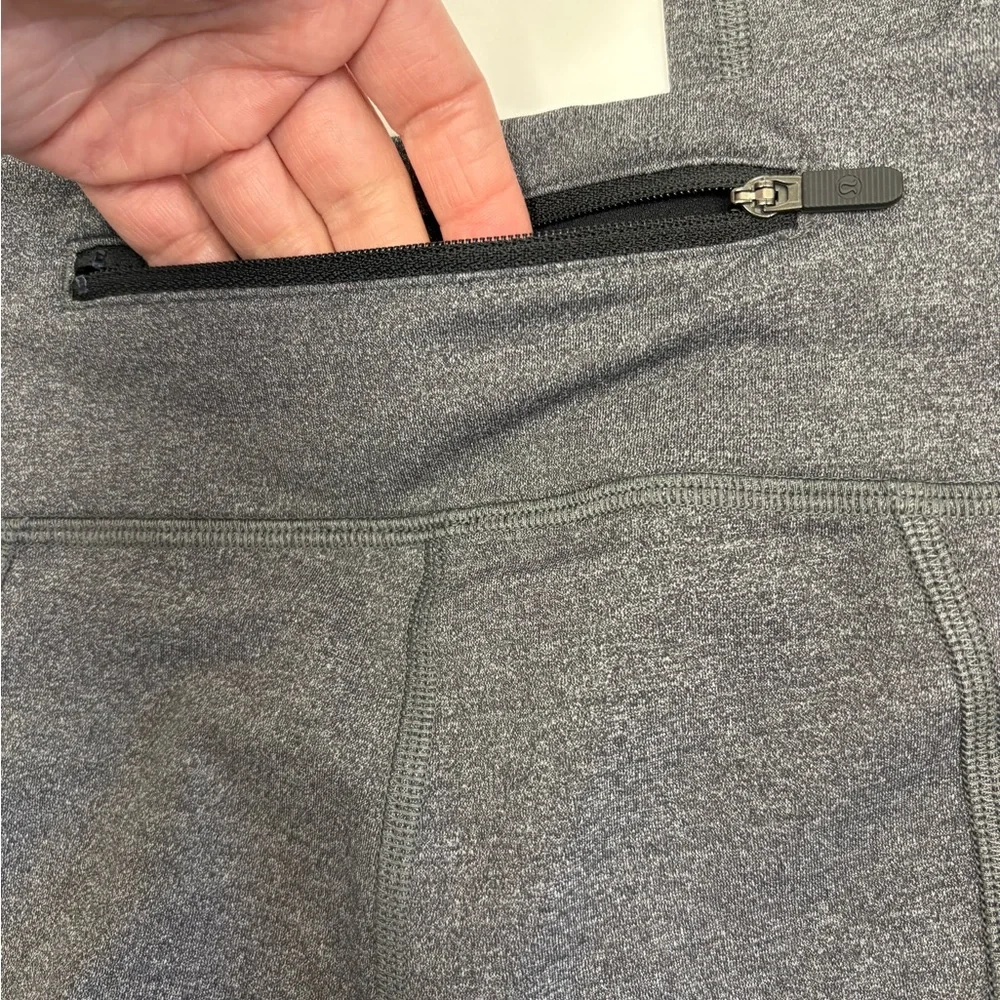 Lululemon Pace Rival Crop Leggings
Size 8 Heathered Grey in EUC athleisure - Picture 5 of 15